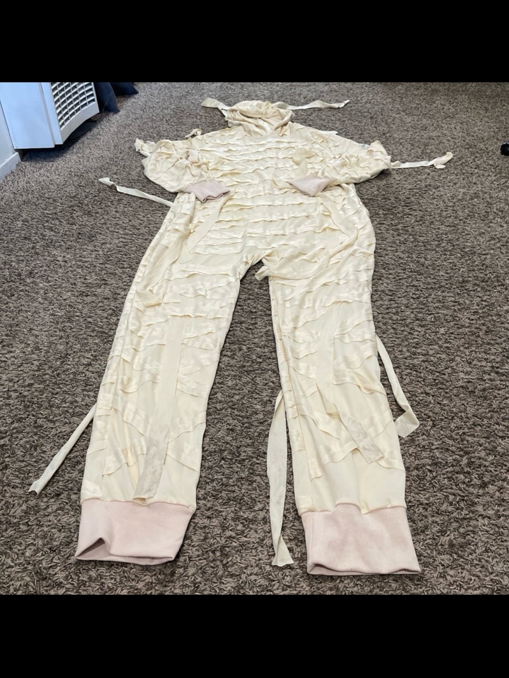 tipsy elves mummy halloween costume adult XL